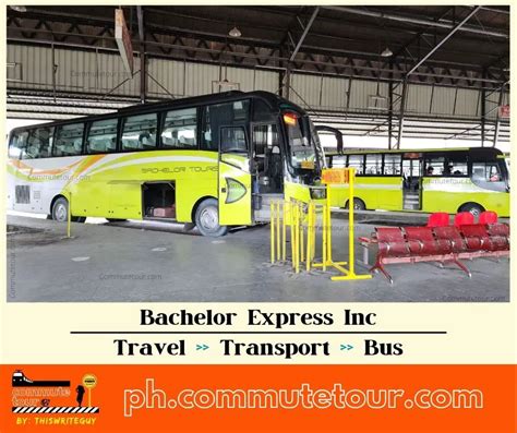 Bachelor Express Bus Schedule & Fare + Routes .